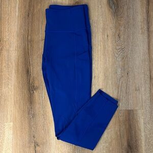 Lululemon Fast & Free 7/8 Tight II *Non-Reflective Nulux 25" in size 8